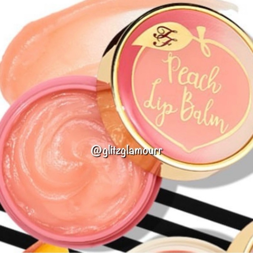 🍑Too Faced Peach Mega Moisture Lip Balm🍑
